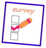 Logo che indica un survey